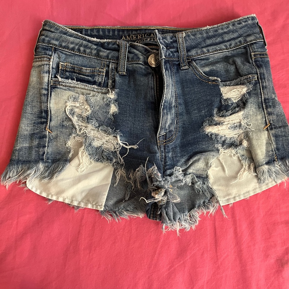 American Eagle Hi-Rise Shorties
